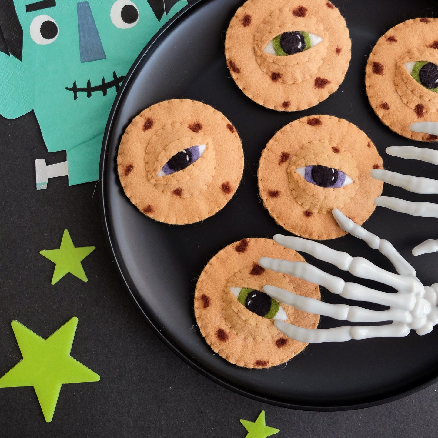 Creeptastic Cookie pattern