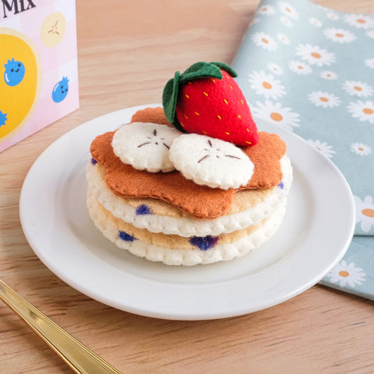 Double sided felt pancakes set